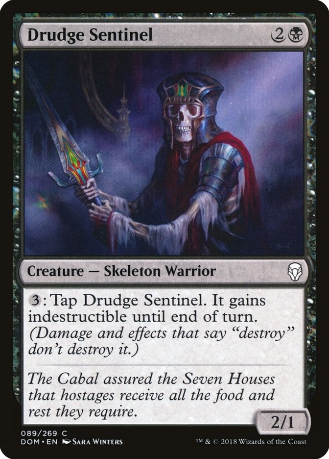 Image for Drudge Sentinel (89) [Dominaria] - Magic: The Gathering