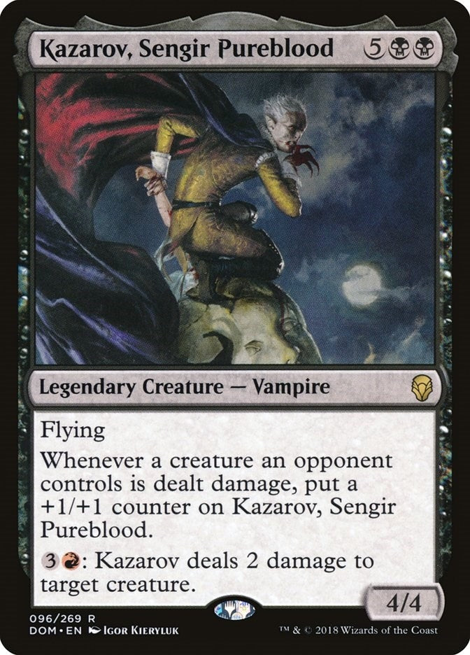 Image for Kazarov, Sengir Pureblood (96) [Dominaria] - Magic: The Gathering