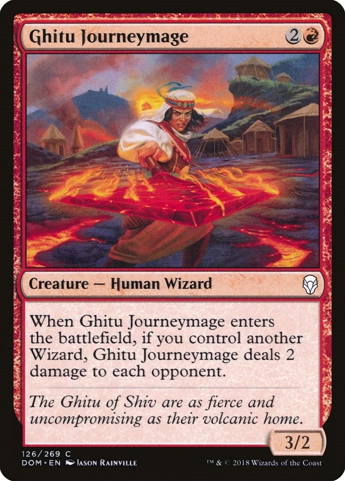 Image for Ghitu Journeymage (126) [Dominaria] - Magic: The Gathering