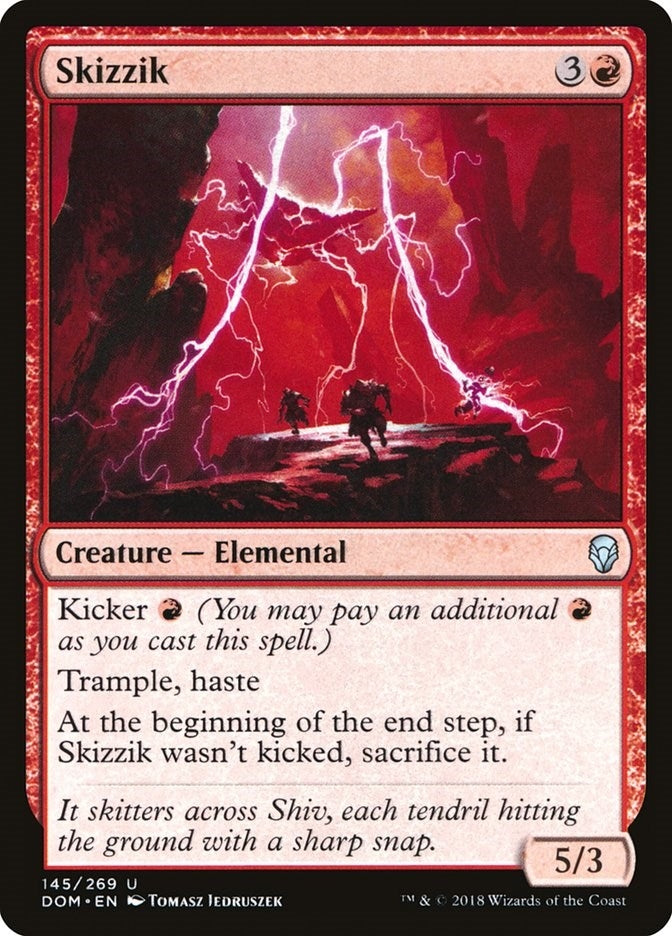 Image for Skizzik (145) [Dominaria] - Magic: The Gathering
