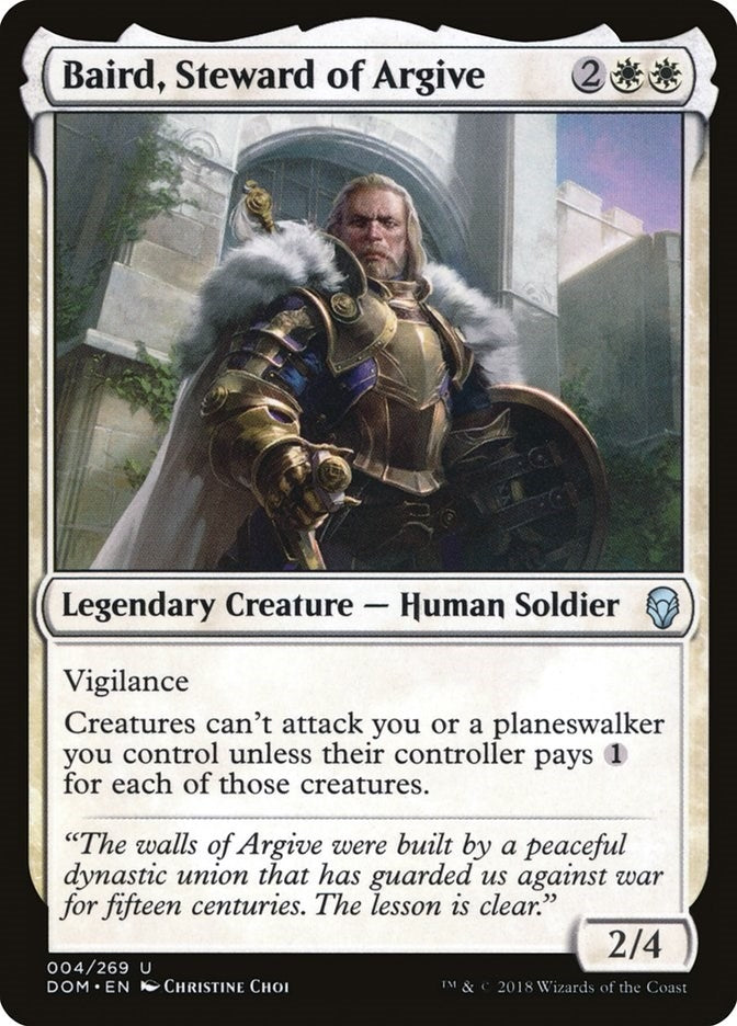 Image for Baird, Steward of Argive (4) [Dominaria] - Magic: The Gathering