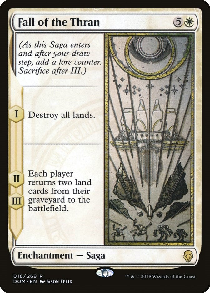 Image for Fall of the Thran (18) [Dominaria] - Magic: The Gathering
