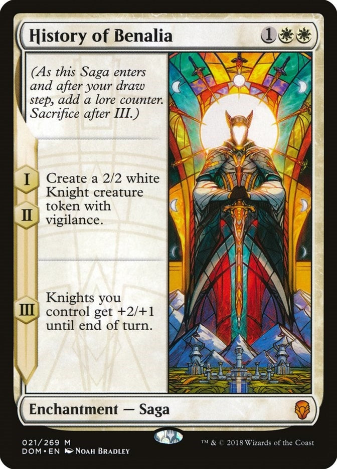 Image for History of Benalia (21) [Dominaria] - Magic: The Gathering