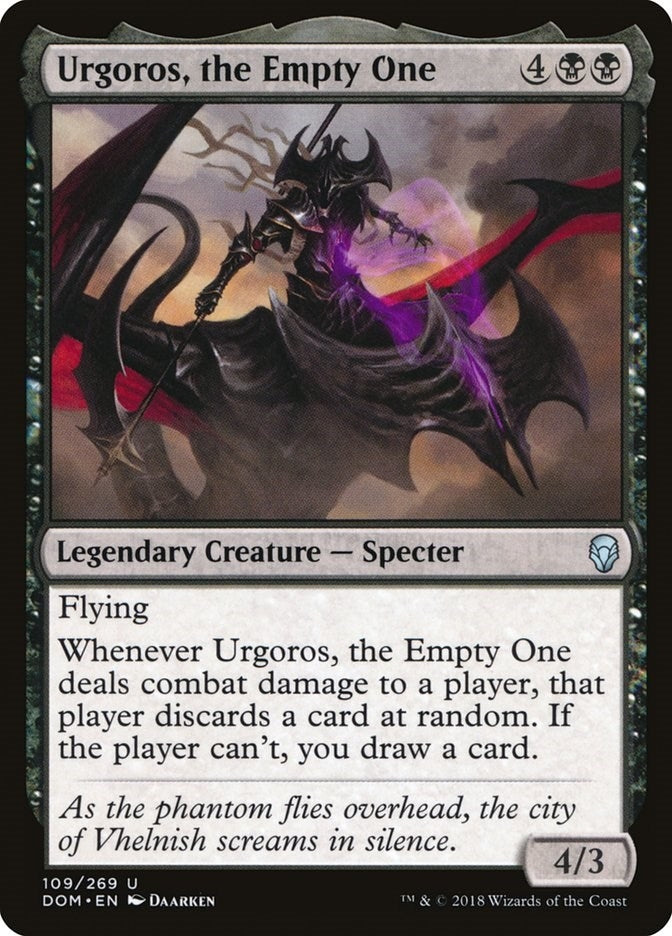 Image for Urgoros, the Empty One (109) [Dominaria] - Magic: The Gathering