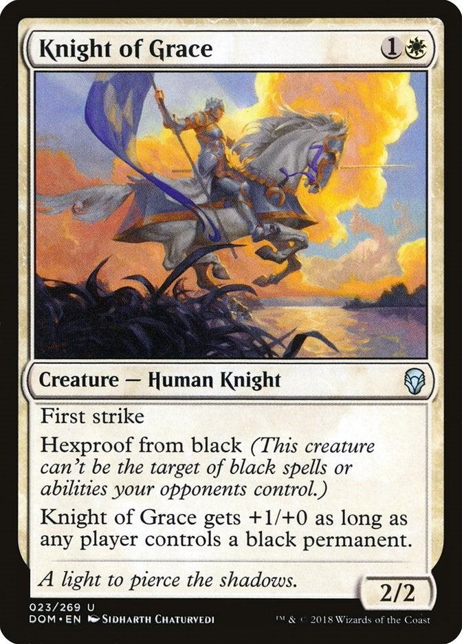 Image for Knight of Grace (23) [Dominaria] - Magic: The Gathering