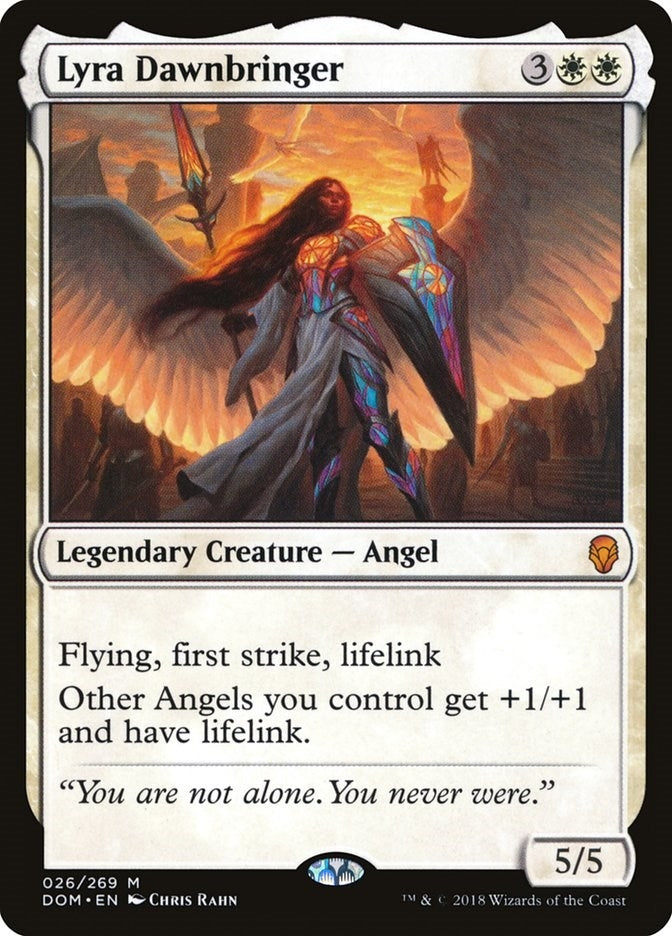 Image for Lyra Dawnbringer (26) [Dominaria] - Magic: The Gathering