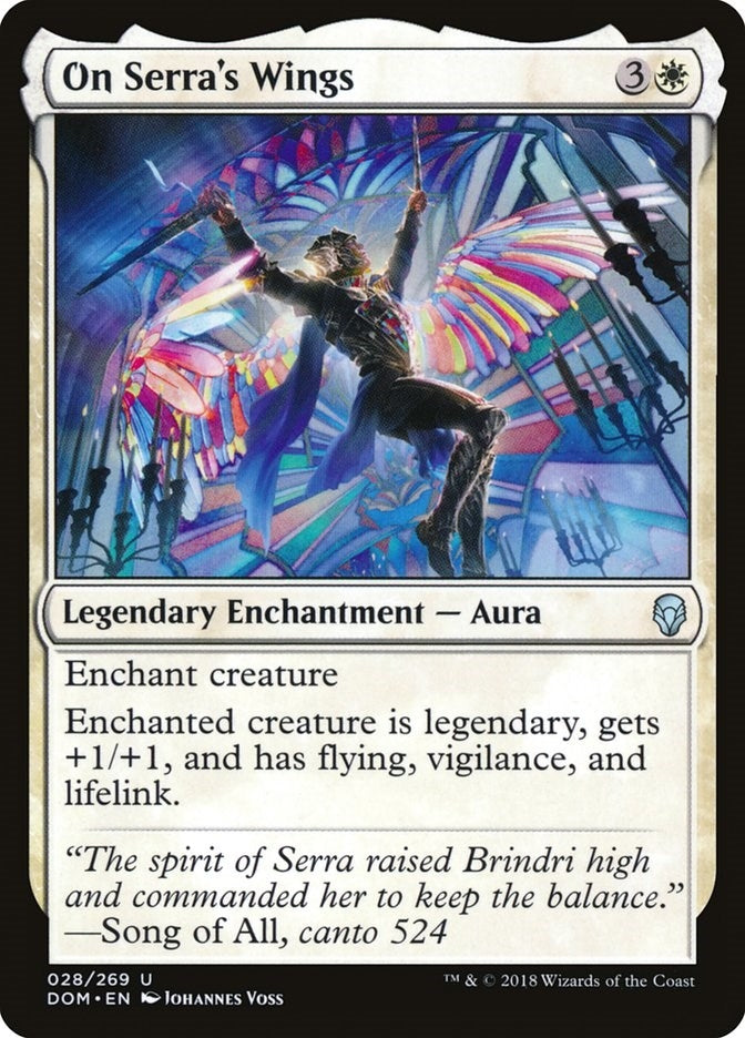 Image for On Serra's Wings (28) [Dominaria] - Magic: The Gathering