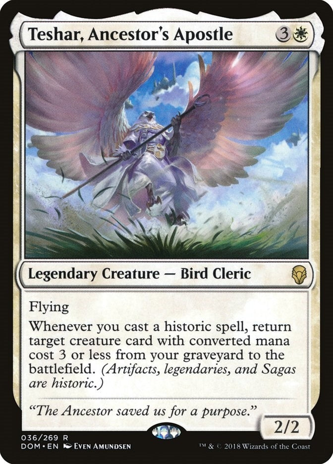 Image for Teshar, Ancestor's Apostle (36) [Dominaria] - Magic: The Gathering