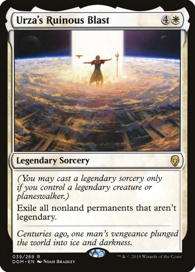 Image for Urza's Ruinous Blast (39) [Dominaria] - Magic: The Gathering