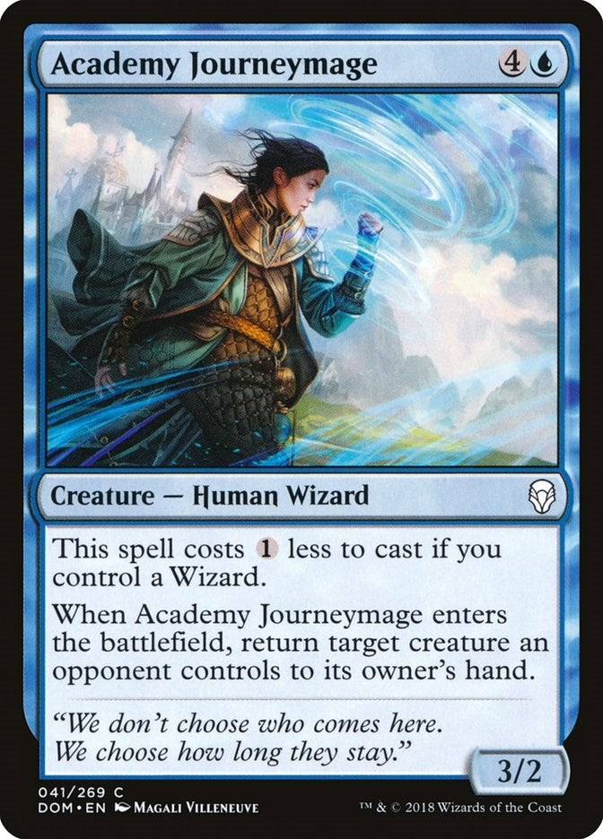 Image for Academy Journeymage (41) [Dominaria] - Magic: The Gathering