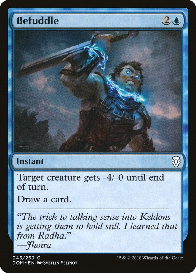 Image for Befuddle (45) [Dominaria] - Magic: The Gathering