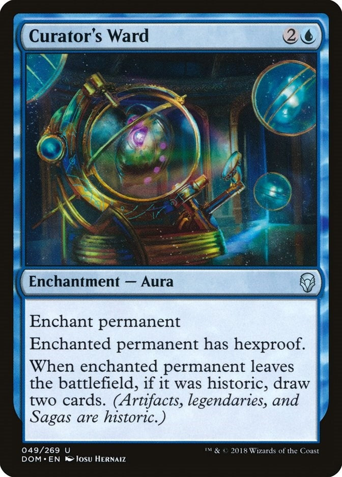 Image for Curator's Ward (49) [Dominaria] - Magic: The Gathering