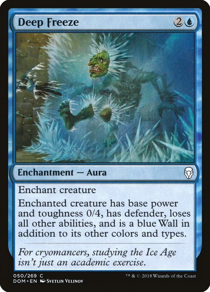 Image for Deep Freeze (50) [Dominaria] - Magic: The Gathering