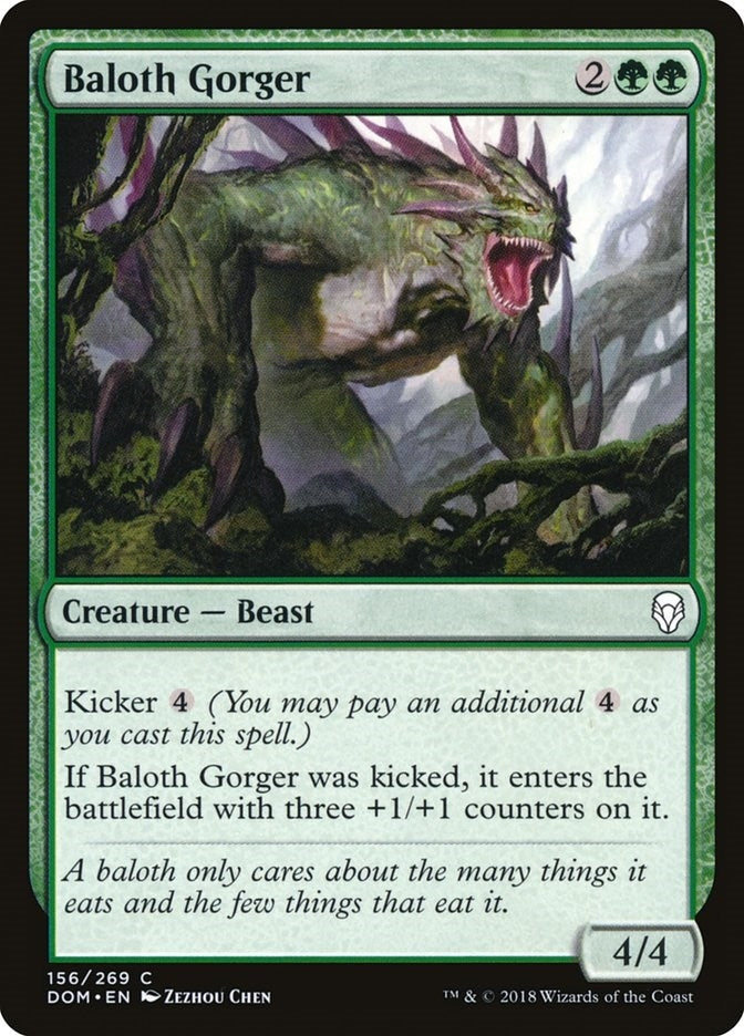 Image for Baloth Gorger (156) [Dominaria] - Magic: The Gathering