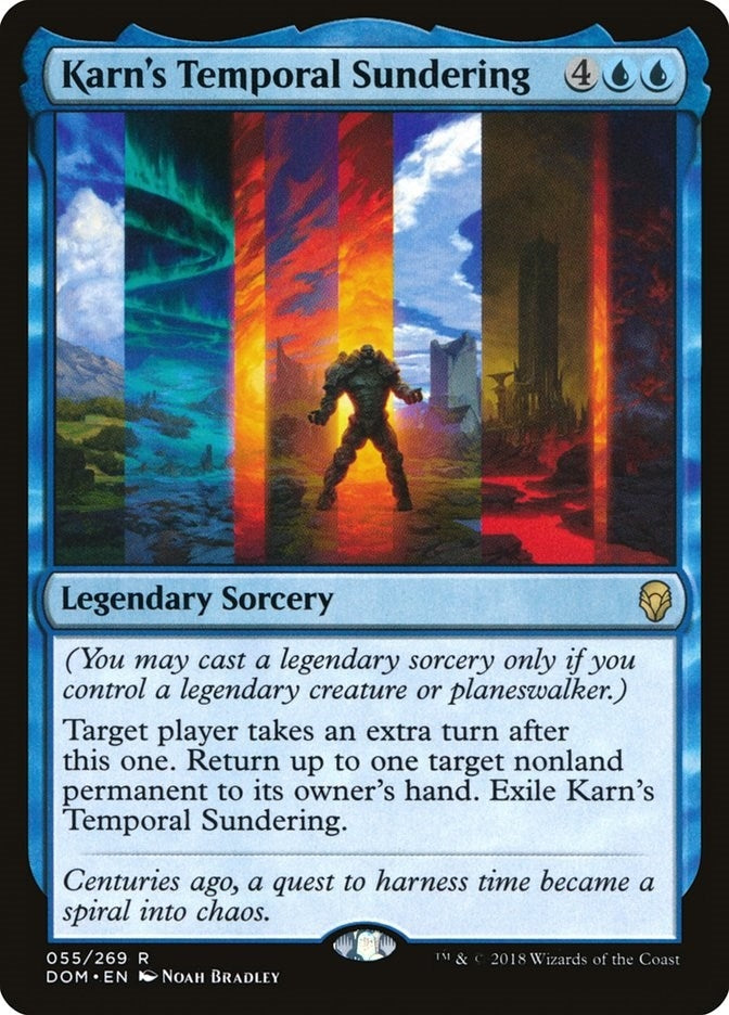 Image for Karn's Temporal Sundering (55) [Dominaria] - Magic: The Gathering