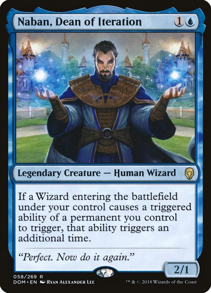 Image for Naban, Dean of Iteration (58) [Dominaria] - Magic: The Gathering
