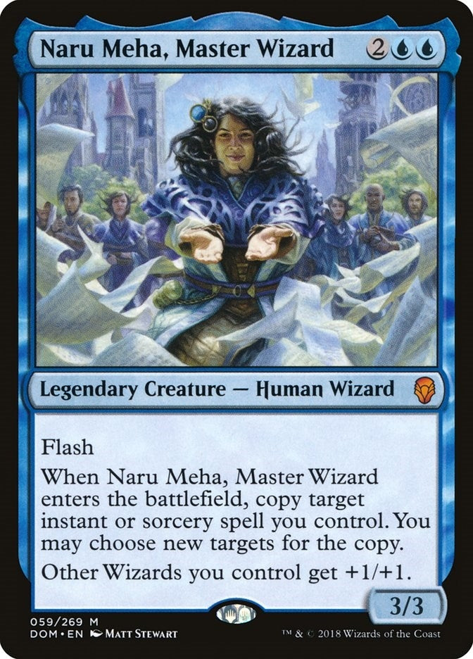 Image for Naru Meha, Master Wizard (59) [Dominaria] - Magic: The Gathering