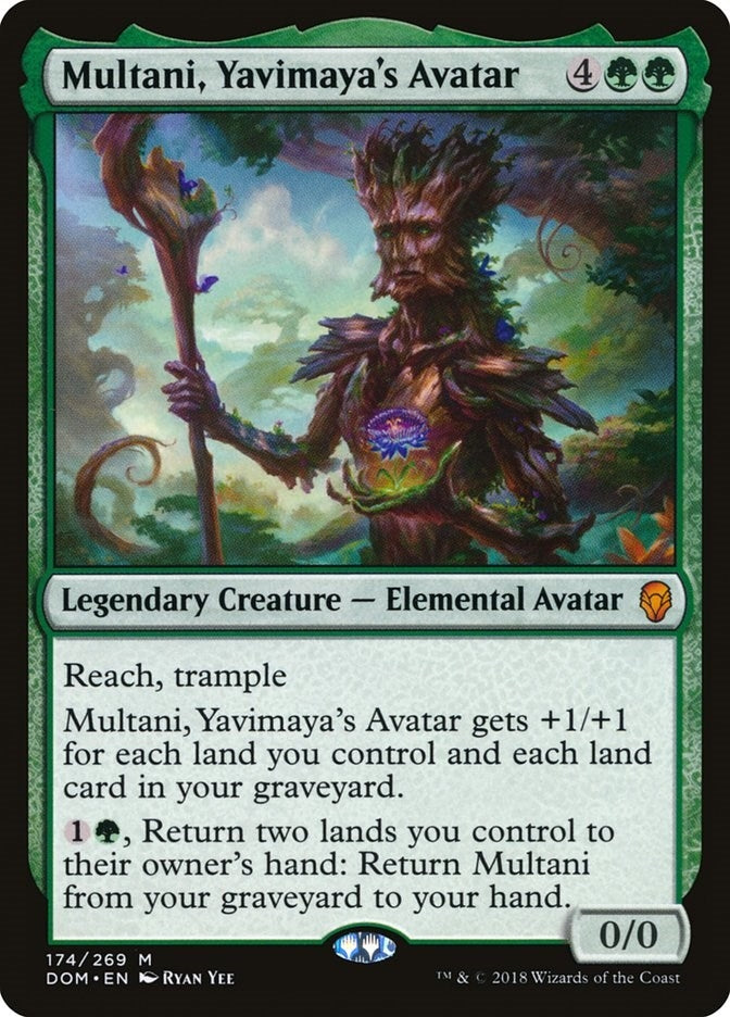 Image for Multani, Yavimaya's Avatar (174) [Dominaria] - Magic: The Gathering