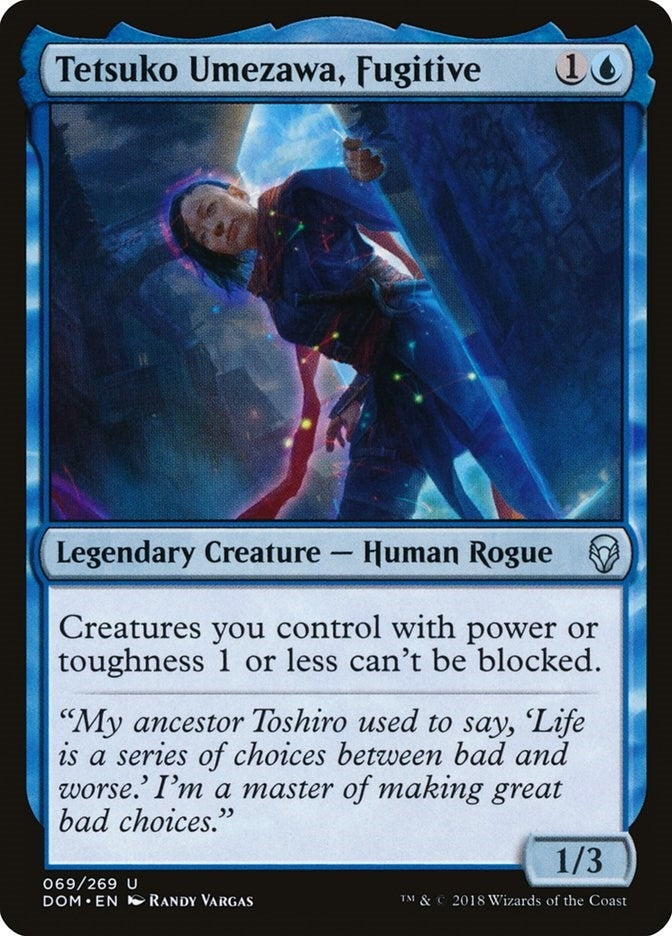 Image for Tetsuko Umezawa, Fugitive (69) [Dominaria] - Magic: The Gathering