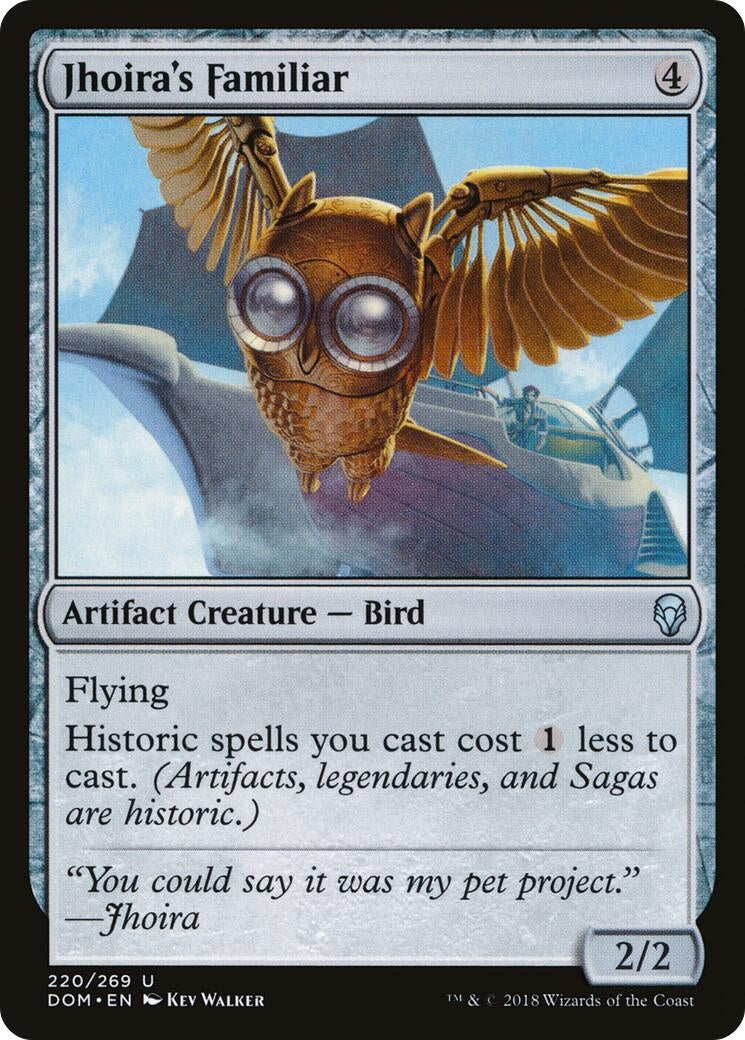 Image for Jhoira's Familiar (220) [Dominaria] - Magic: The Gathering