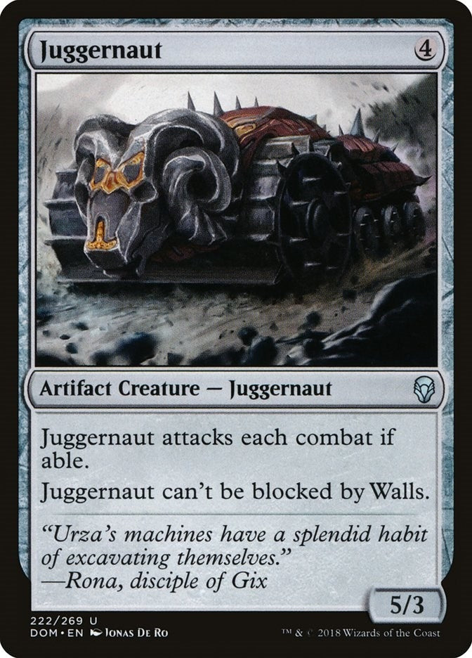 Image for Juggernaut (222) [Dominaria] - Magic: The Gathering