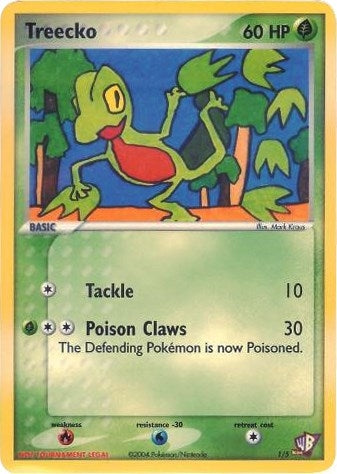 Image for Treecko (001/005) [Kids WB Promos] - Pokemon