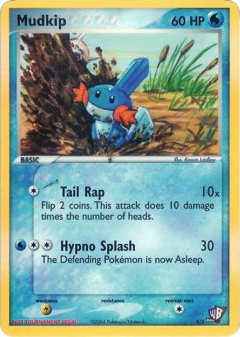 Image for Mudkip (004/005) [Kids WB Promos] - Pokemon