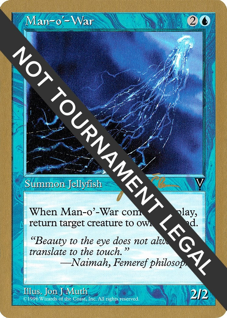 Image for Man-o'-War - 1997 Jakub Slemr (VIS) [World Championship Decks] - Magic: The Gathering