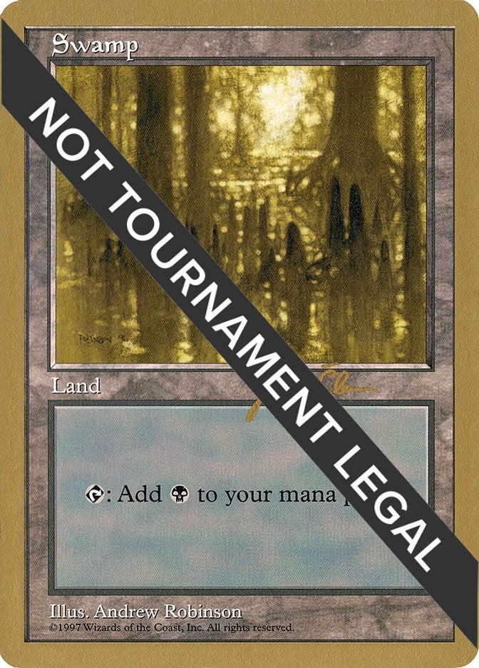 Image for Swamp (442) - 1997 Jakub Slemr (5ED) [World Championship Decks] - Magic: The Gathering
