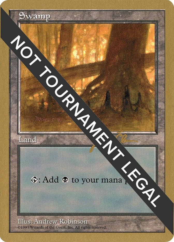Image for Swamp (444) - 1997 Jakub Slemr (5ED) [World Championship Decks] - Magic: The Gathering