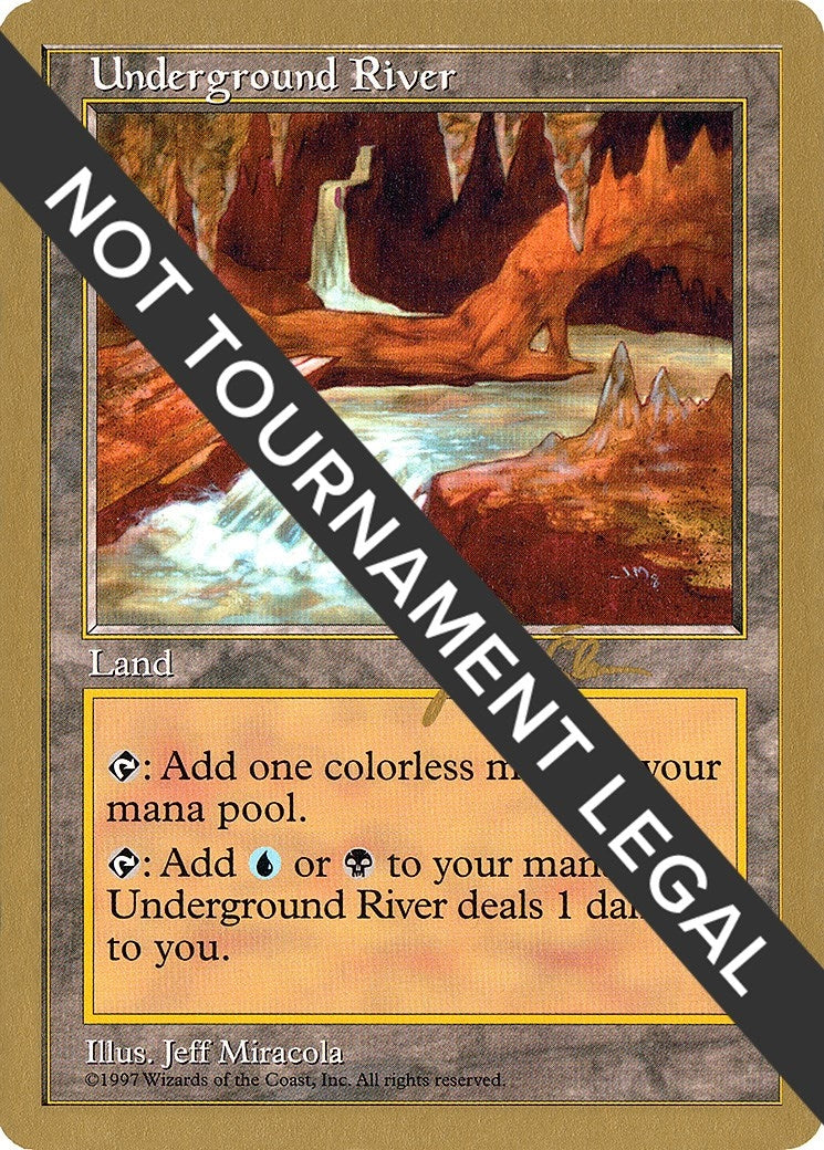 Image for Underground River - 1997 Jakub Slemr (5ED) [World Championship Decks] - Magic: The Gathering