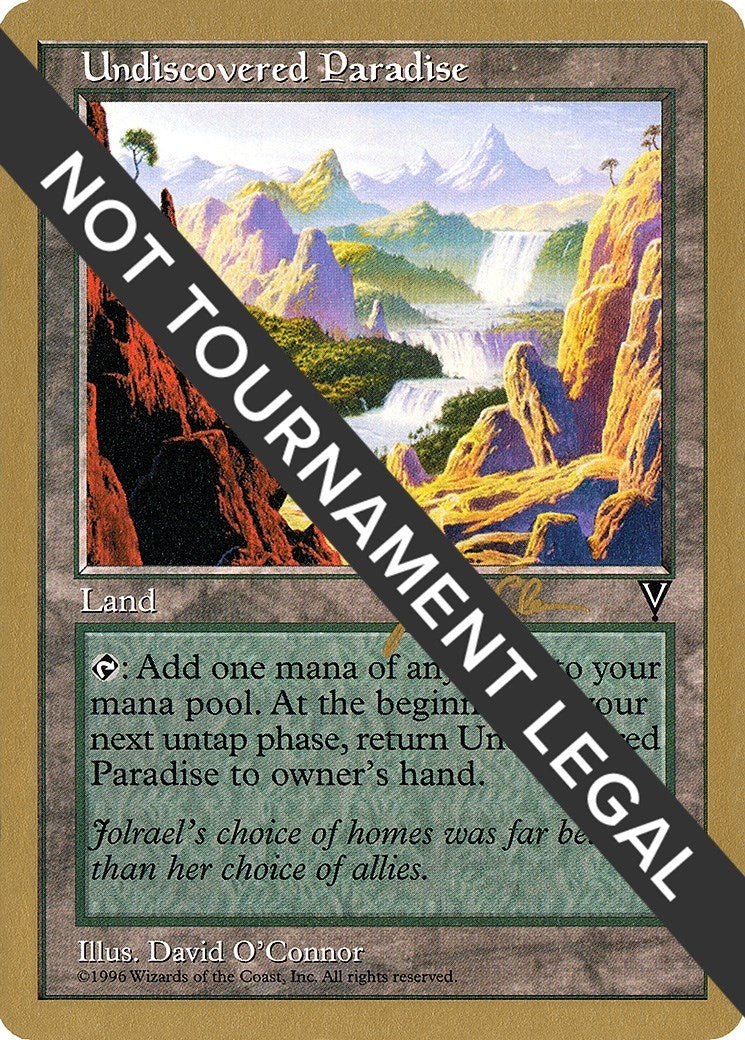 Image for Undiscovered Paradise - 1997 Jakub Slemr (VIS) [World Championship Decks] - Magic: The Gathering