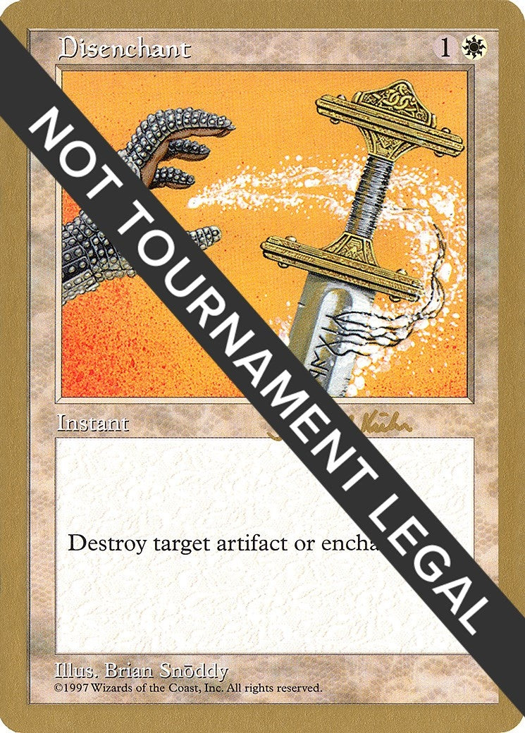 Image for Disenchant - 1997 Janosch Kuhn (5ED) [World Championship Decks] - Magic: The Gathering