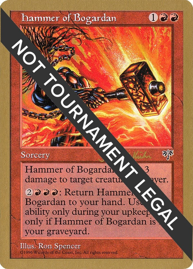 Image for Hammer of Bogardan - 1997 Janosch Kuhn (MIR) [World Championship Decks] - Magic: The Gathering