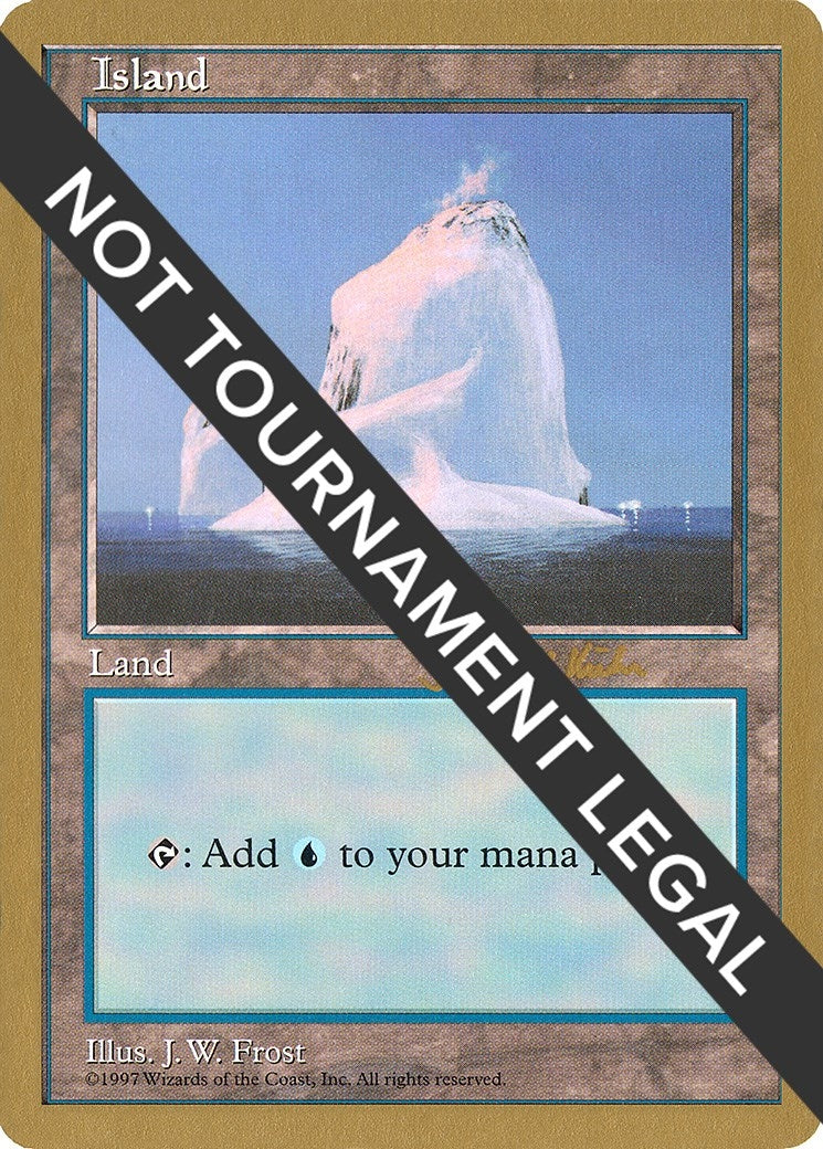 Image for Island (428) - 1997 Janosch Kuhn (5ED) [World Championship Decks] - Magic: The Gathering