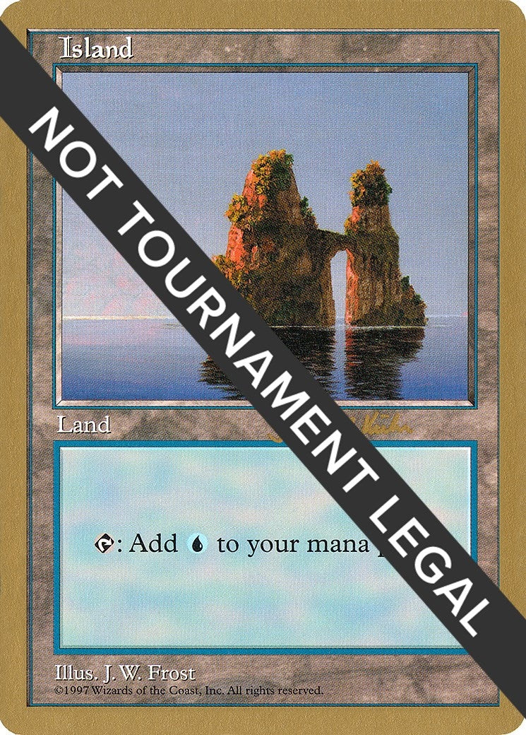 Image for Island (427) - 1997 Janosch Kuhn (5ED) [World Championship Decks] - Magic: The Gathering
