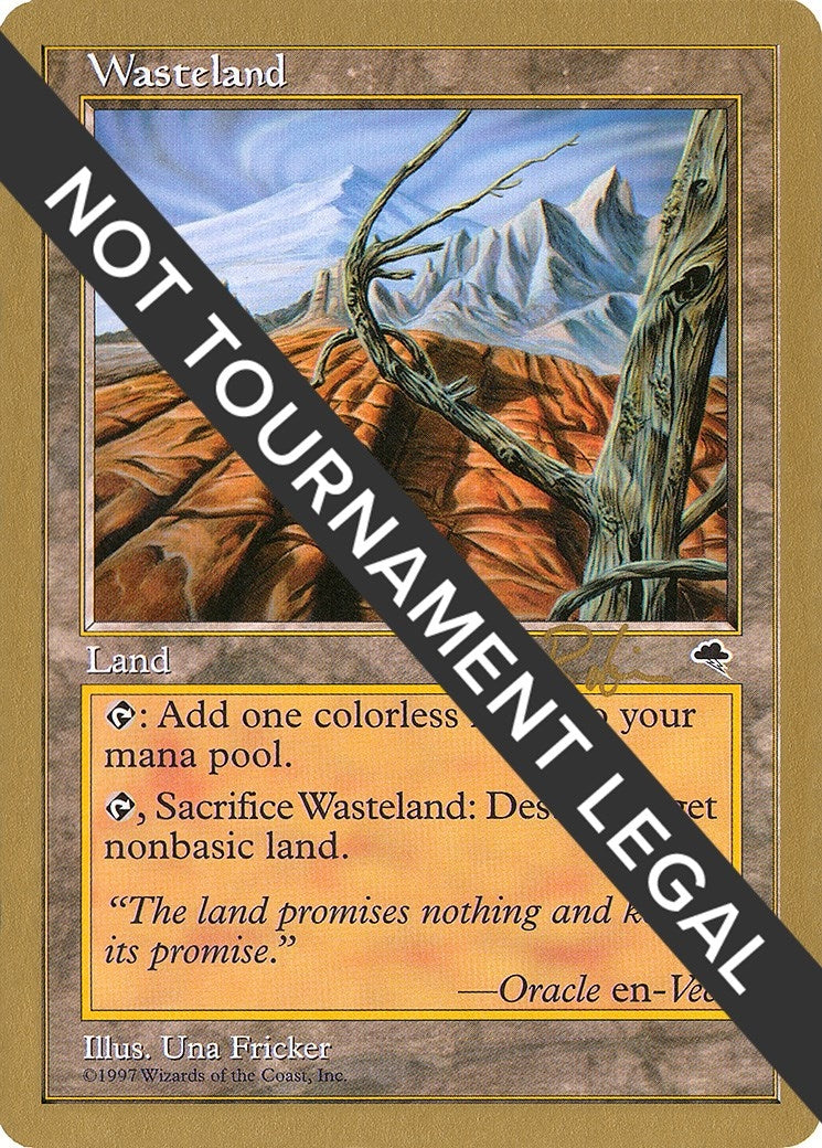 Image for Wasteland - 1998 Ben Rubin (TMP) [World Championship Decks] - Magic: The Gathering