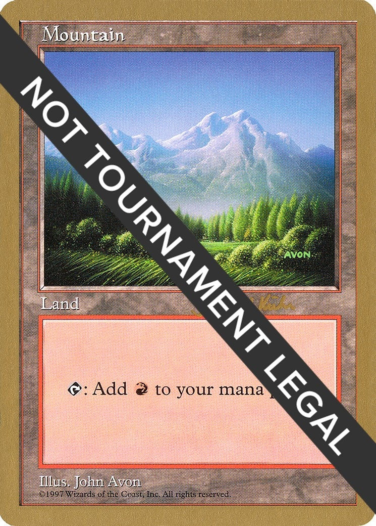 Image for Mountain (431) - 1997 Janosch Kuhn (5ED) [World Championship Decks] - Magic: The Gathering