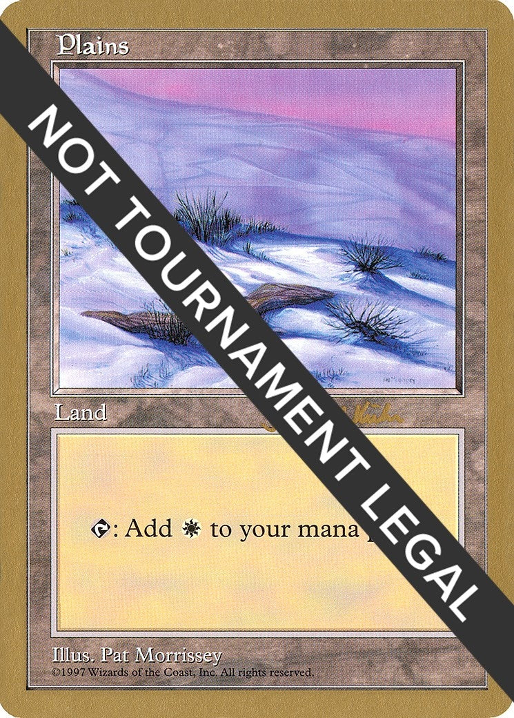 Image for Plains (434) - 1997 Janosch Kuhn (5ED) [World Championship Decks] - Magic: The Gathering