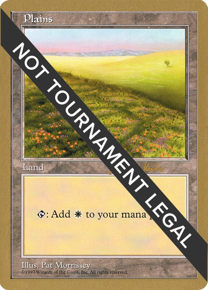 Image for Plains (435) - 1997 Janosch Kuhn (5ED) [World Championship Decks] - Magic: The Gathering