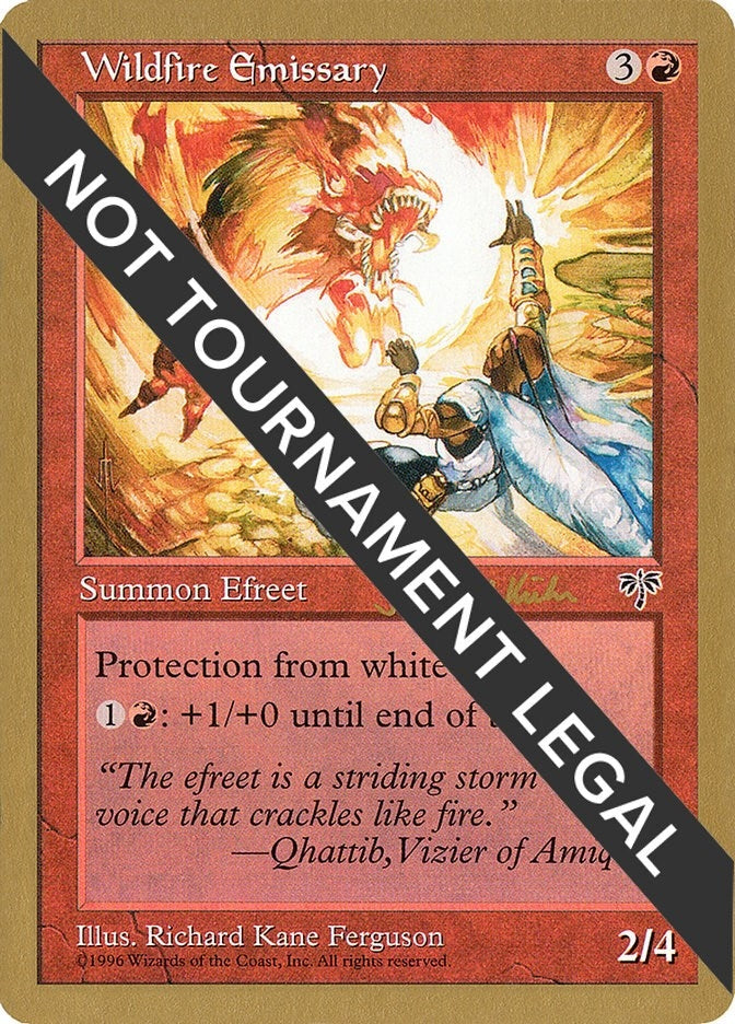 Image for Wildfire Emissary - 1997 Janosch Kuhn (MIR) [World Championship Decks] - Magic: The Gathering