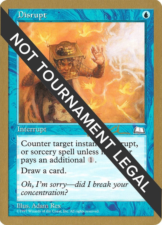 Image for Disrupt - 1997 Paul McCabe (WTH) [World Championship Decks] - Magic: The Gathering