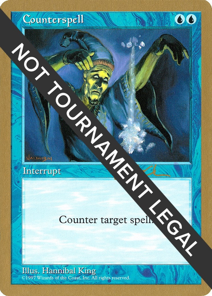 Image for Counterspell - 1997 Paul McCabe (5ED) [World Championship Decks] - Magic: The Gathering