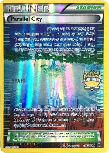 Image for Parallel City - 145/162 (City Championships) [Staff] (145/162) [League & Championship Cards] - Pokemon