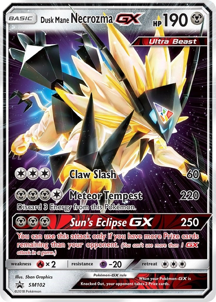 Image for Dusk Mane Necrozma GX - SM102 (SM102) [SM Promos] - Pokemon