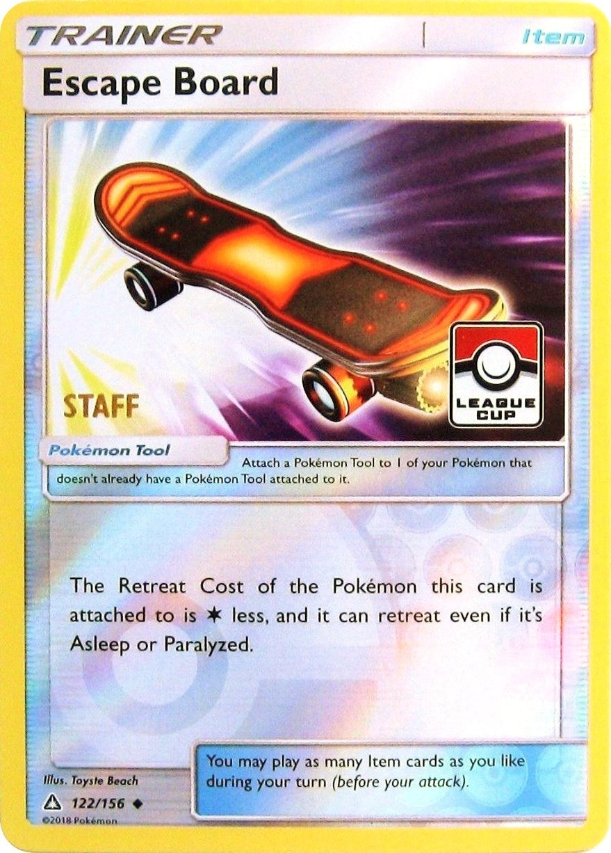 Image for Escape Board - 122/156 (League Cup) [Staff] (122/156) [League & Championship Cards] - Pokemon