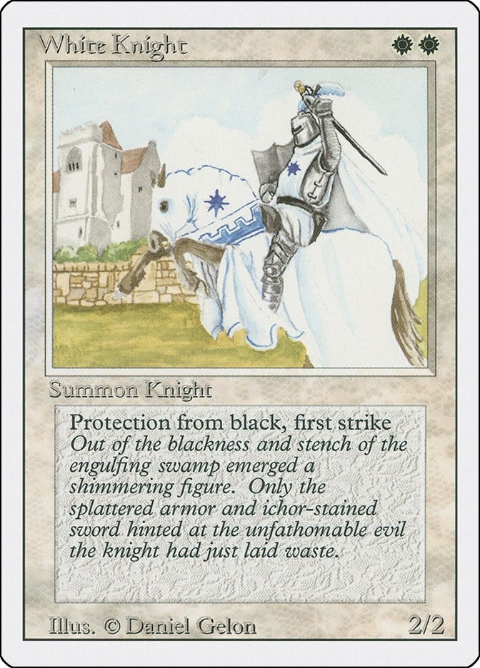 Image for White Knight [Revised Edition] - Magic: The Gathering