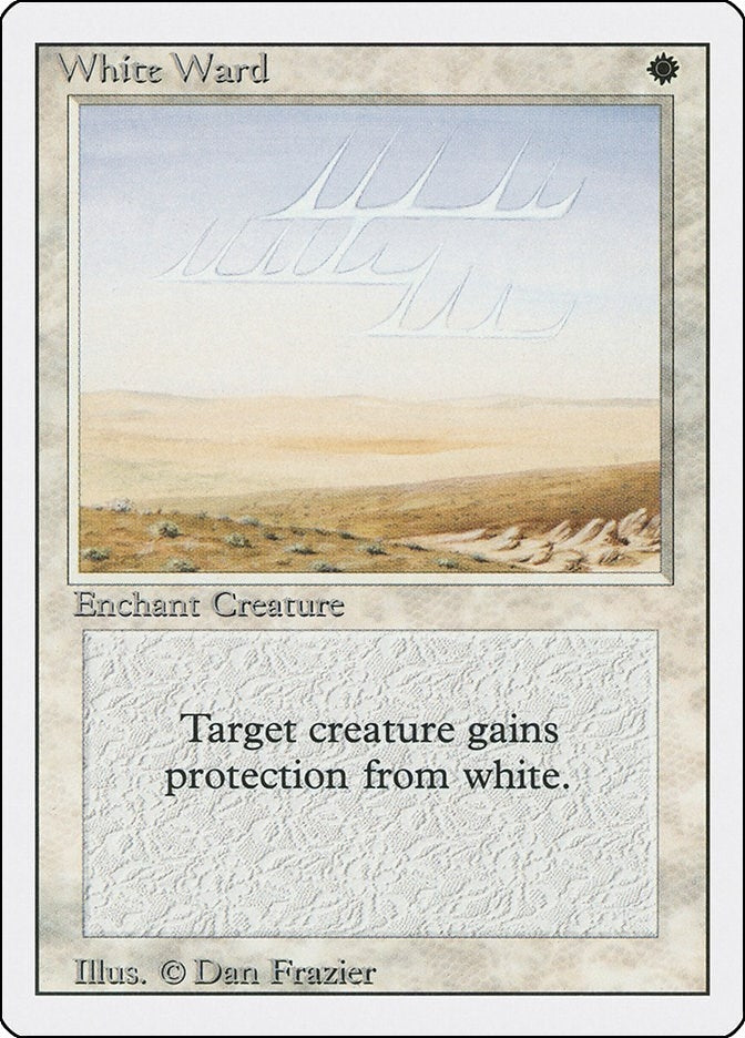 Image for White Ward [Revised Edition] - Magic: The Gathering