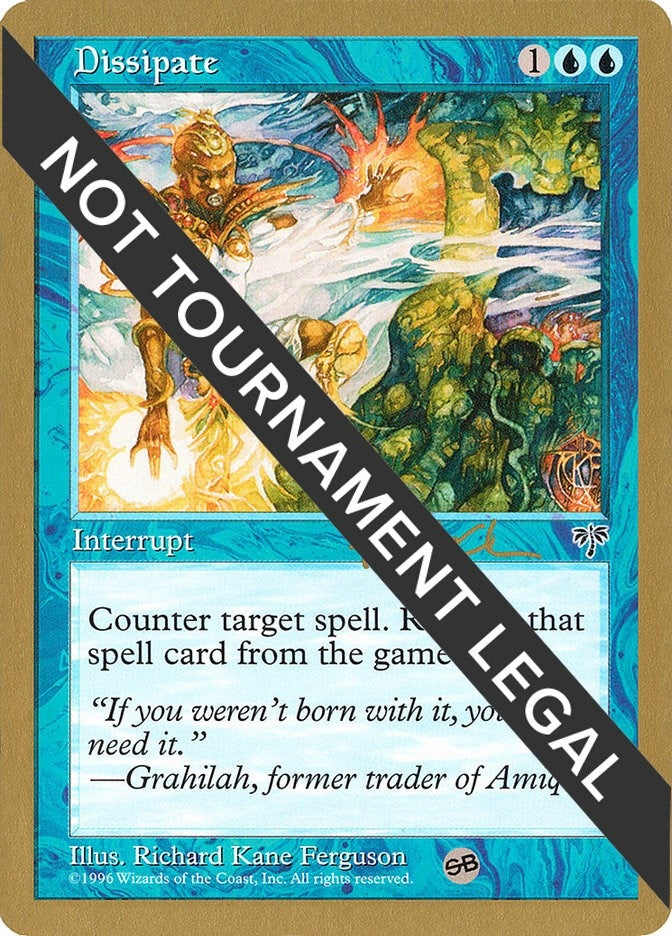 Image for Dissipate - 1997 Paul McCabe (MIR) (SB) [World Championship Decks] - Magic: The Gathering
