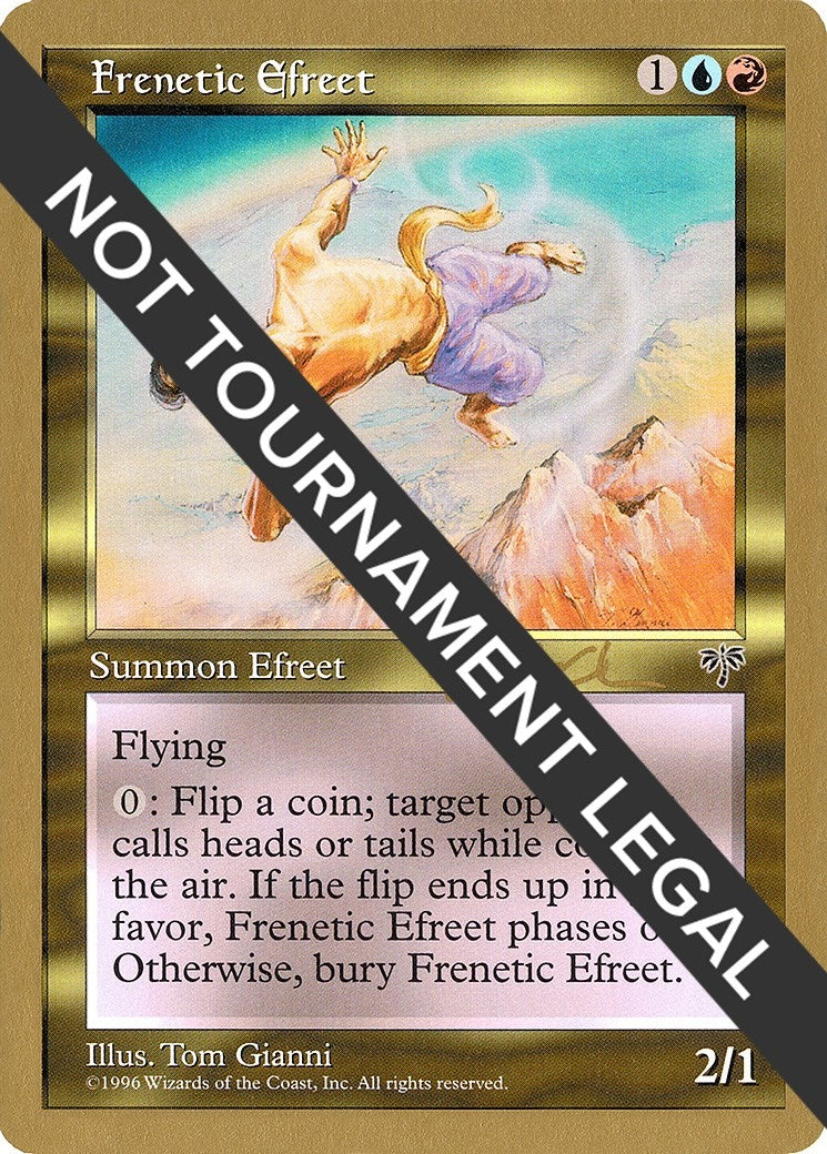 Image for Frenetic Efreet - 1997 Paul McCabe (MIR) [World Championship Decks] - Magic: The Gathering